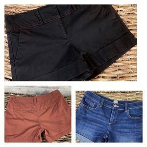 Shorts bundle women S 4/6 NYCO